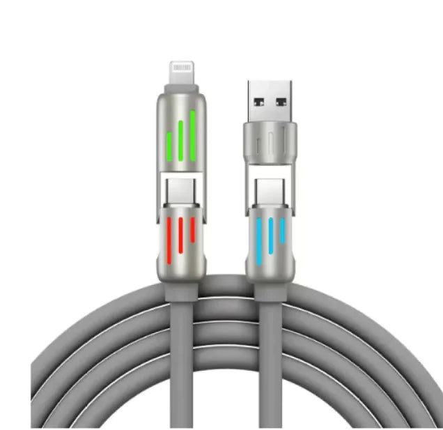 4-in-1 Fast Charge Data Cable – 240W